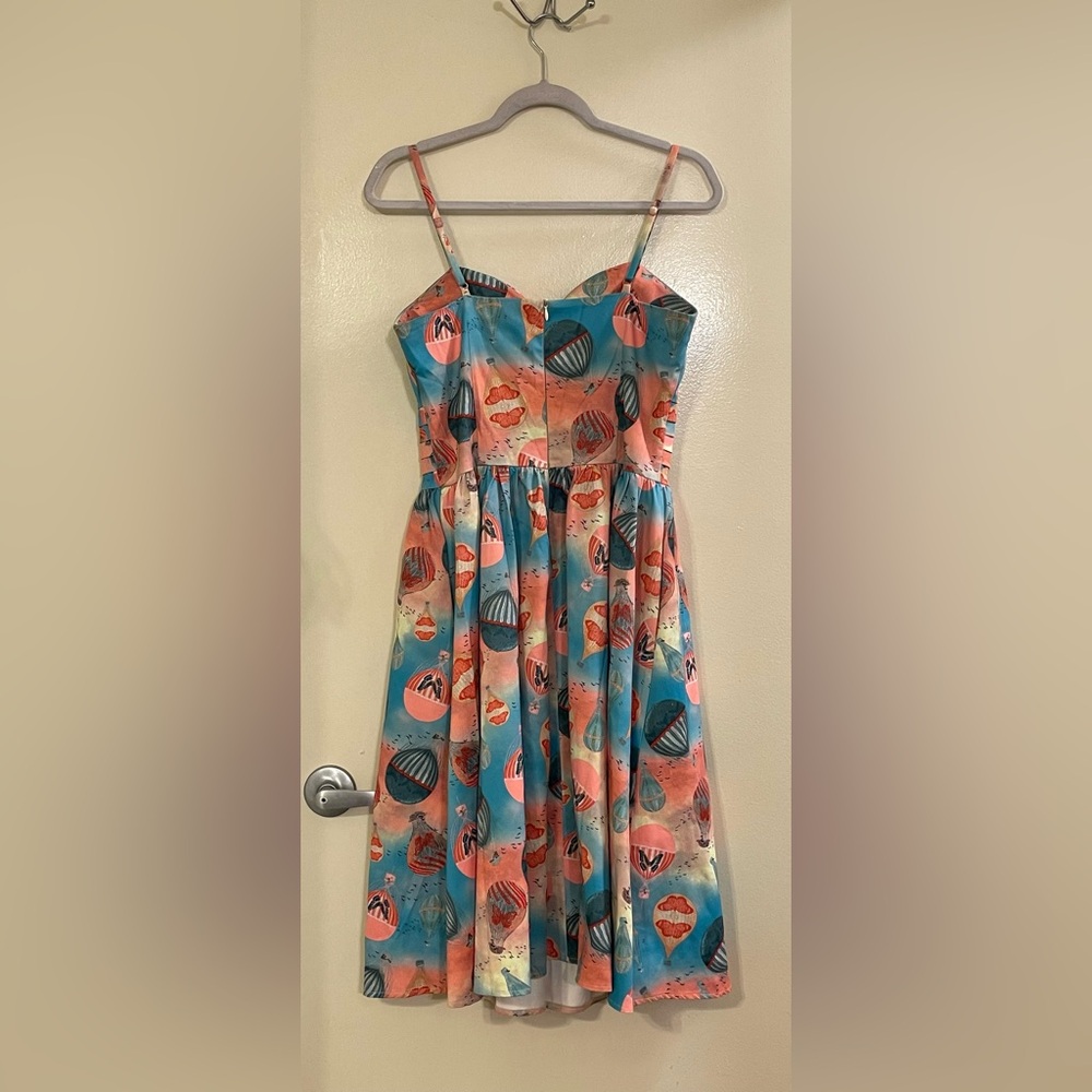 VOODOO VIXEN NWOT Aria Hot Air Balloon Print Dress - Picture 8 of 12